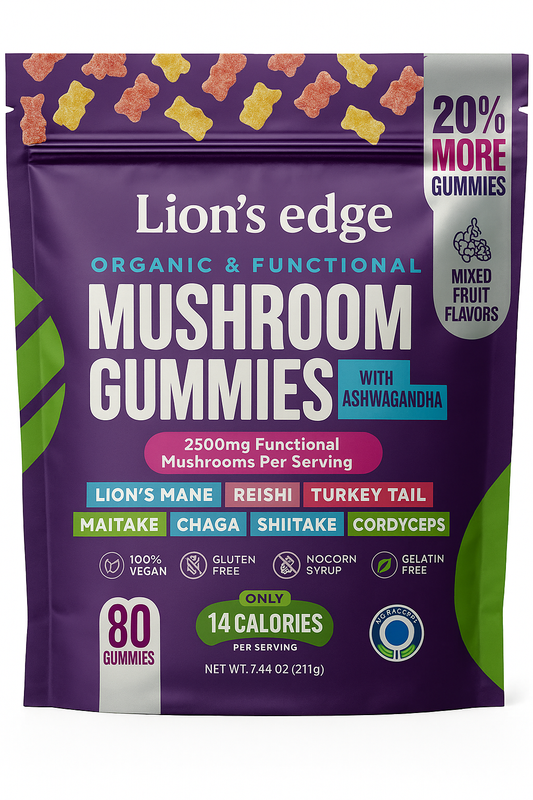 Lion's Edge Mushroom Gummies